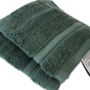 As is Purely Indulgent 4-piece Egyptian Cotton Hand Towel and Washcloth Set