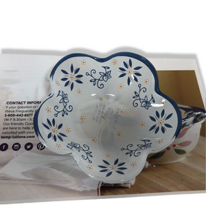 "As is" Temp-tations Classic 3-Piece Glass Appetizer Set