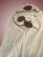 Berkshire Blanket Cuddly Buddy Plush Hooded Character Throw