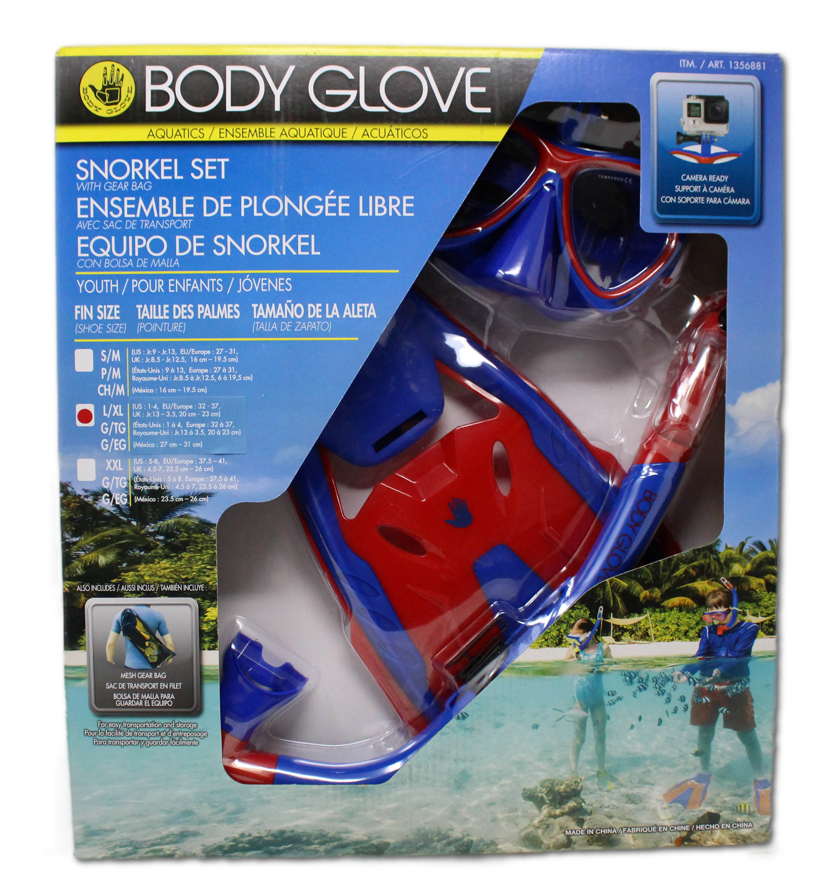 Body Glove Youth Snorkel Set