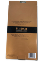 BonJour 4-Piece Stainless Steel Latte/Iced Tea Spoon Set - Elegant, Satin-Polished