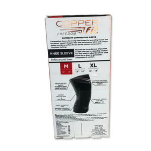 Copper Fit Compression Knee Sleeves 1 Pack