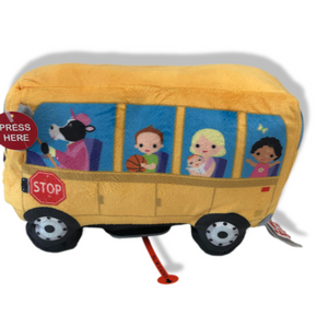 Cuddle Barn Light-Up Animated Plush Vehicle w/ 2 Songs