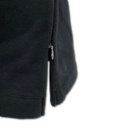 Denim & Co. Active Fleece-Back Jersey Tunic w/ Side Zippers