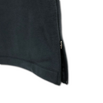 Denim & Co. Active Fleece-Back Jersey Tunic w/ Side Zippers