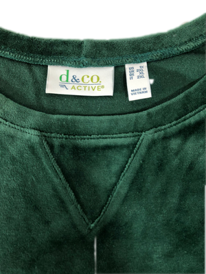 Denim & Co. Active Regular Velour Tunic