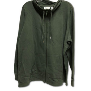 Denim & Co. Active Zip-Front Long-Sleeve Jacket
