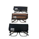 Design Optics by Foster Grant  Metal Reading Glasses, 3-Pack - Unboxed