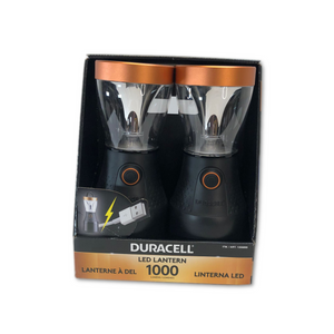 Duracell 1000 Lumen Lantern 2 pack
