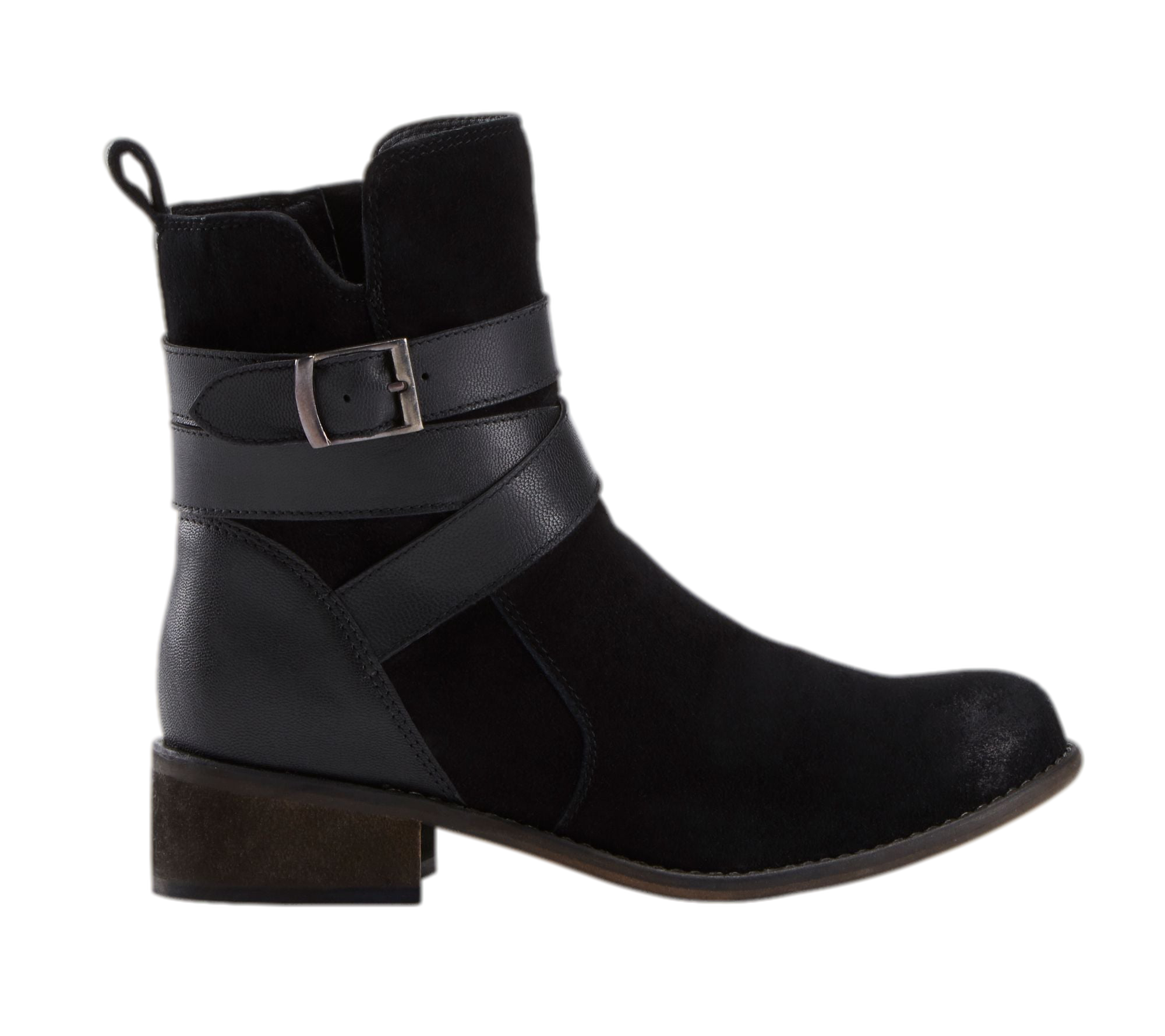 Earth Suede Ankle Boot - Woodland Hayley