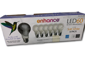 Feit Electric LED 60W Replacement 6 Pack Soft White