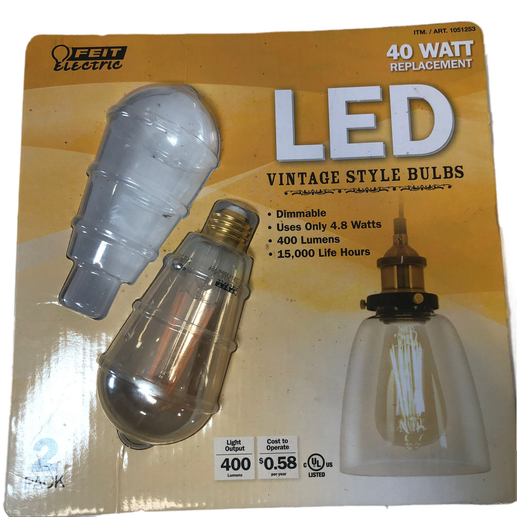 Felt Electric LED Vintage Bulb