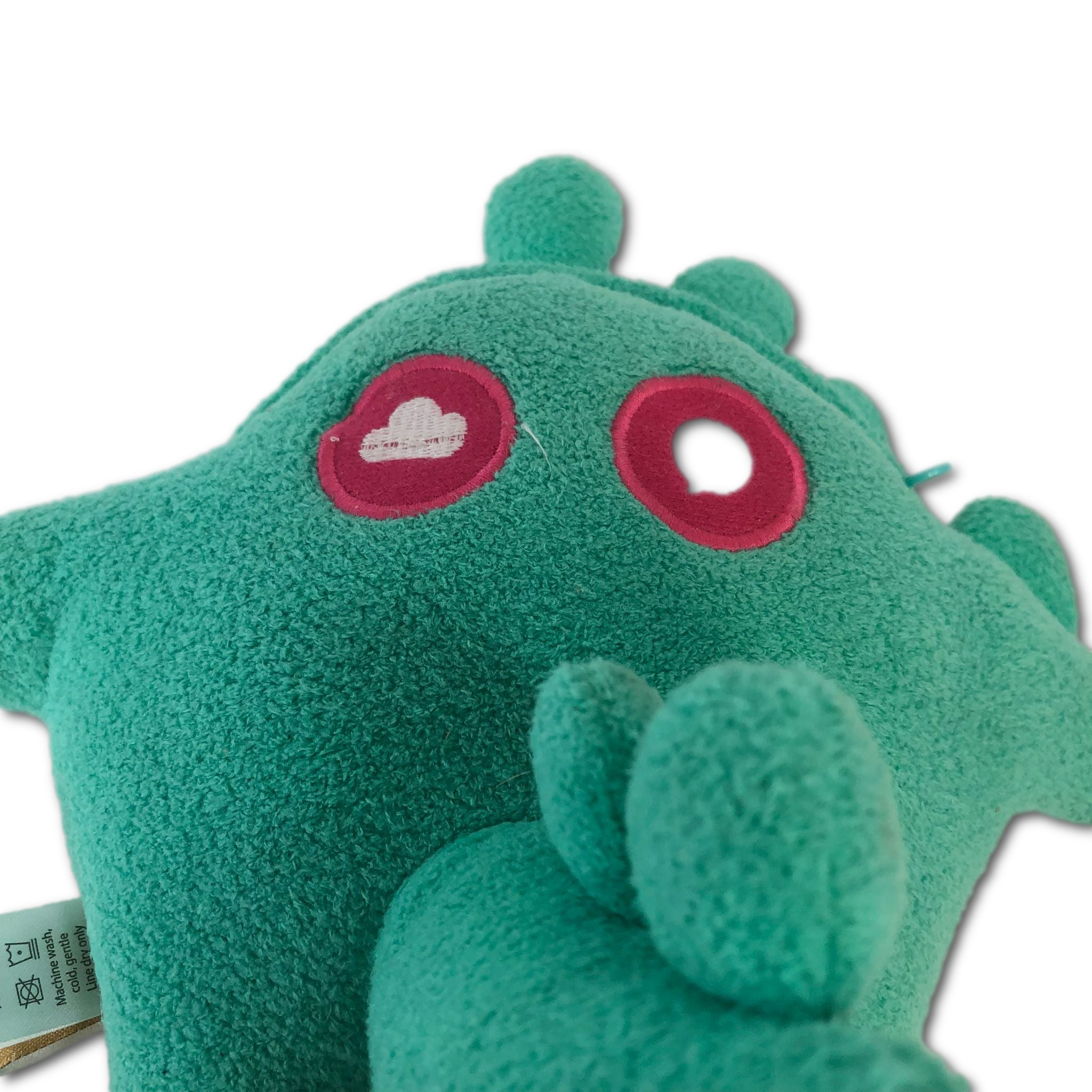 Green Toymail Plush Dinosaur Stuffed Animal + Weensie Sound Maker Keychain Green Weensie 3.5"in Plush