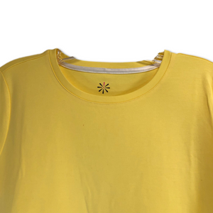 Isaac Mizrahi Live! Essentials Pima Cotton Rolled Sleeve T-Shirt