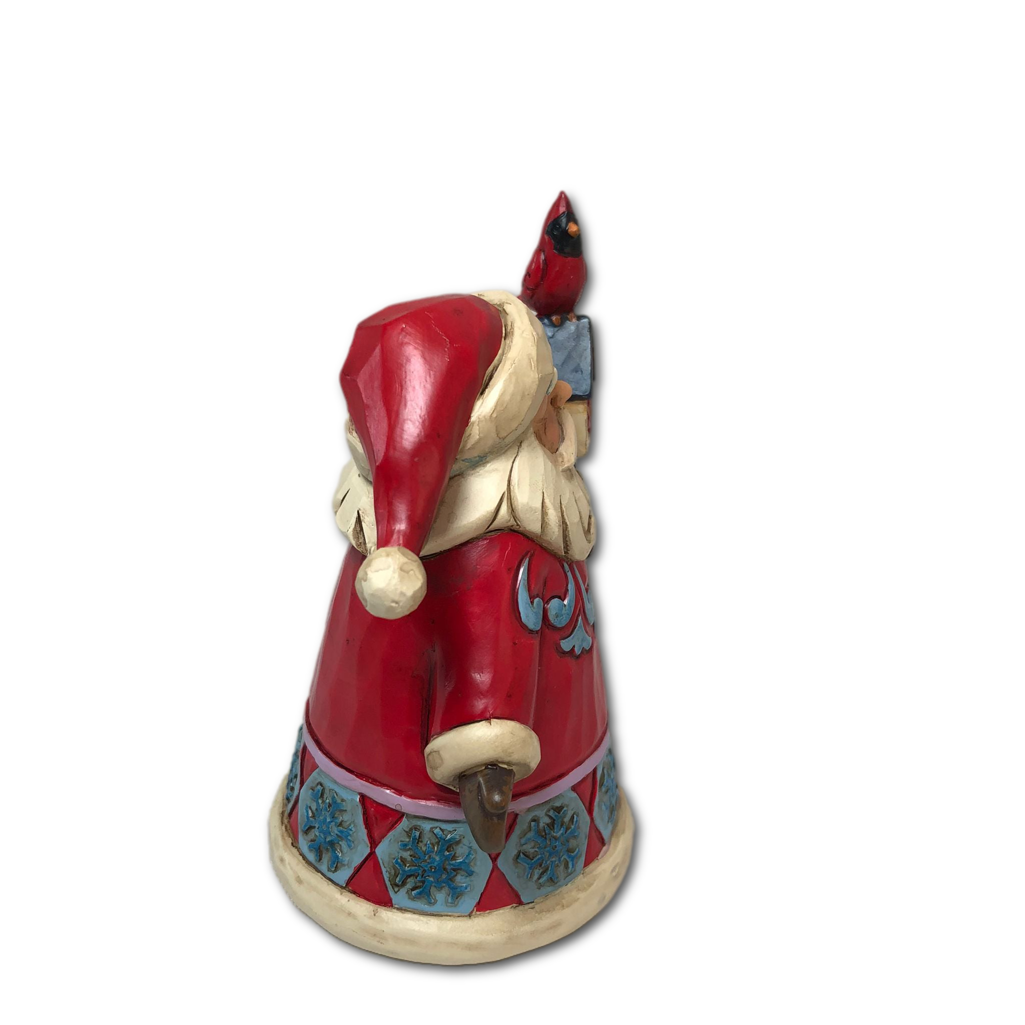 Jim Shore Santa with Cardinal & Birdhouse - Santa Mini Figure 6009010