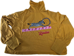 KENDALL + KYLIE Women's Graphic Turtle Neck Sweatshirt