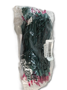 Kringle Traditions 6" Spacing 100 Pink Mini Lights with Green Wire, 14"