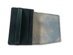 Handmade Tochigi Leather Card Case | Navy | Made in Japan