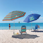 Tommy Bahama 8-ft Beach Umbrella with Tilt