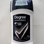 Degree Men UltraClear+ Antiperspirant Deodorant, Black & White, 2.7 oz, 5-count
