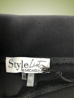 StyleList by Micaela Regular Pull-On Ponte Pant with Waist Seaming Detail
