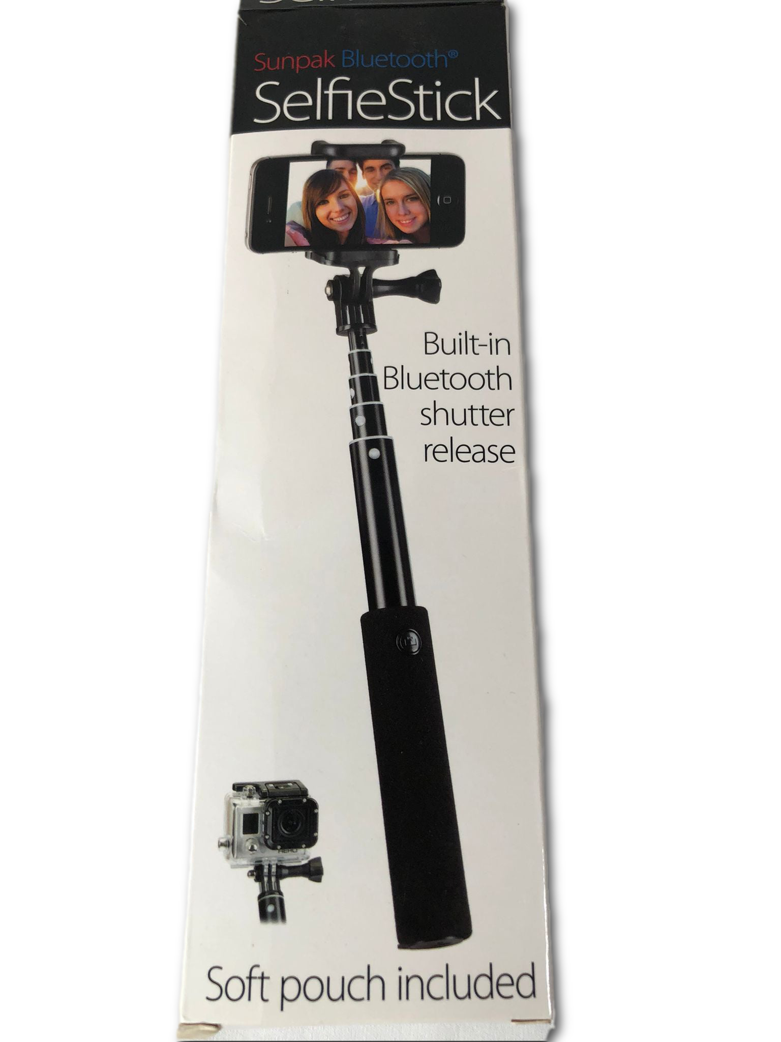 Sunpak Bluetooth Selfie Stick Shutter Release for GoPro & Smartphones NIB