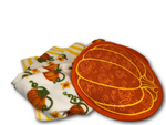 Temp-tations Set of 2 Seasonal Kitchen Towel and Mitt Set