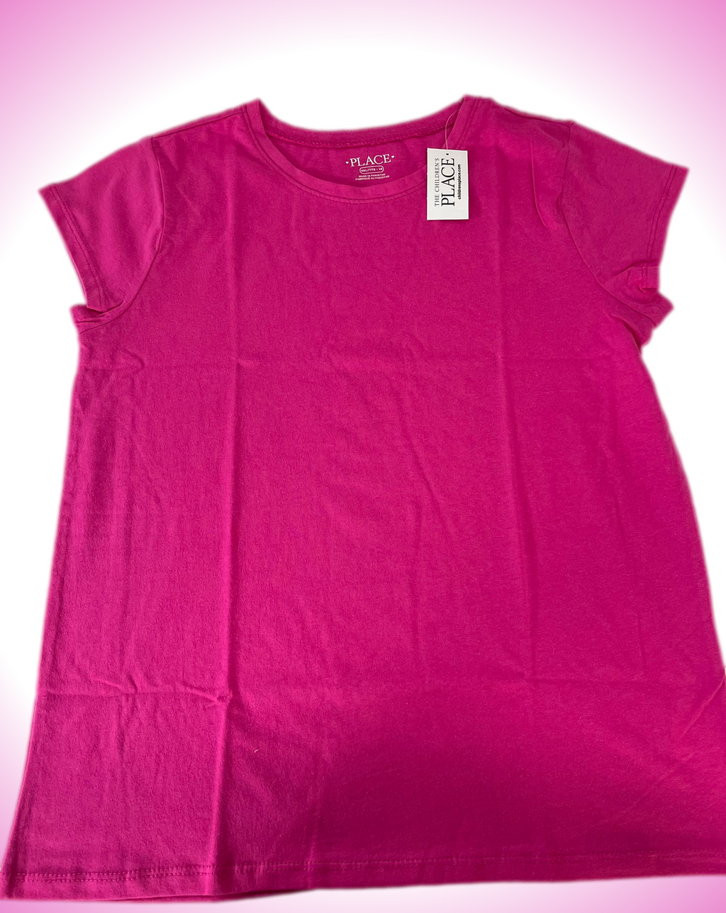The Children's Place Girls Short Sleeve Basic Layering T-Shirt