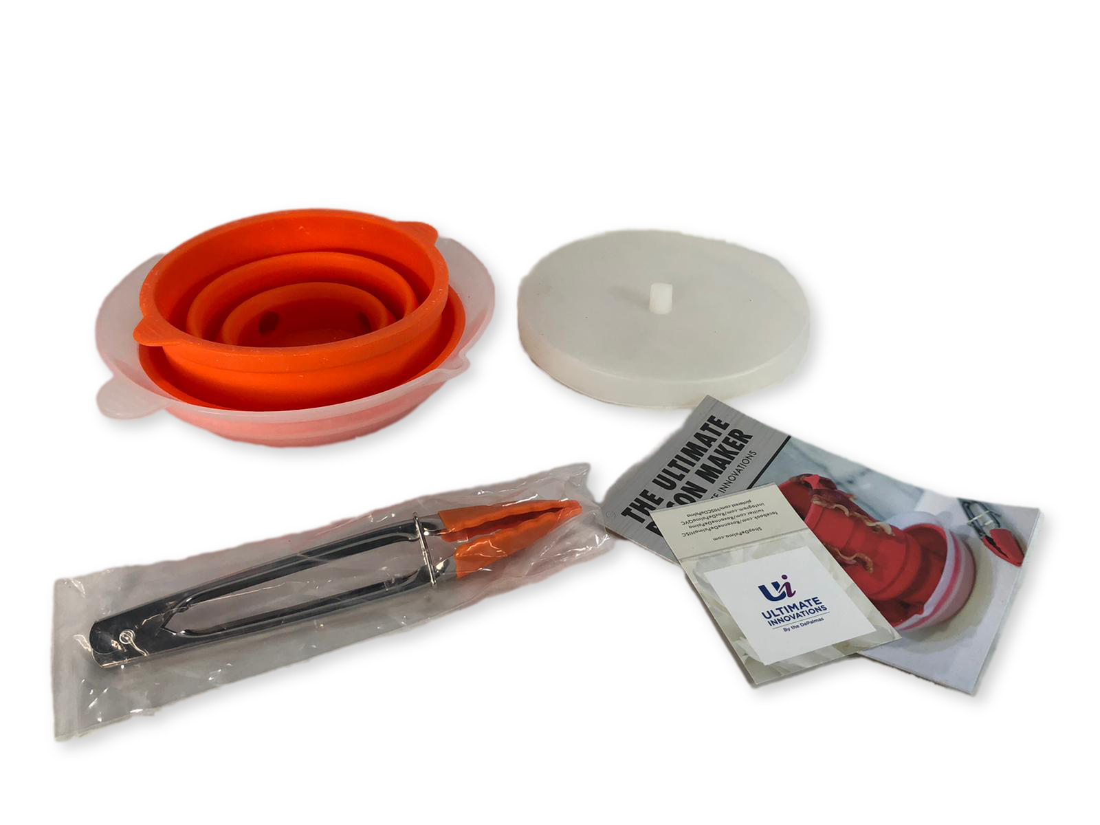 Ultimate Innovations Collapsible Microwave Bacon Maker Set