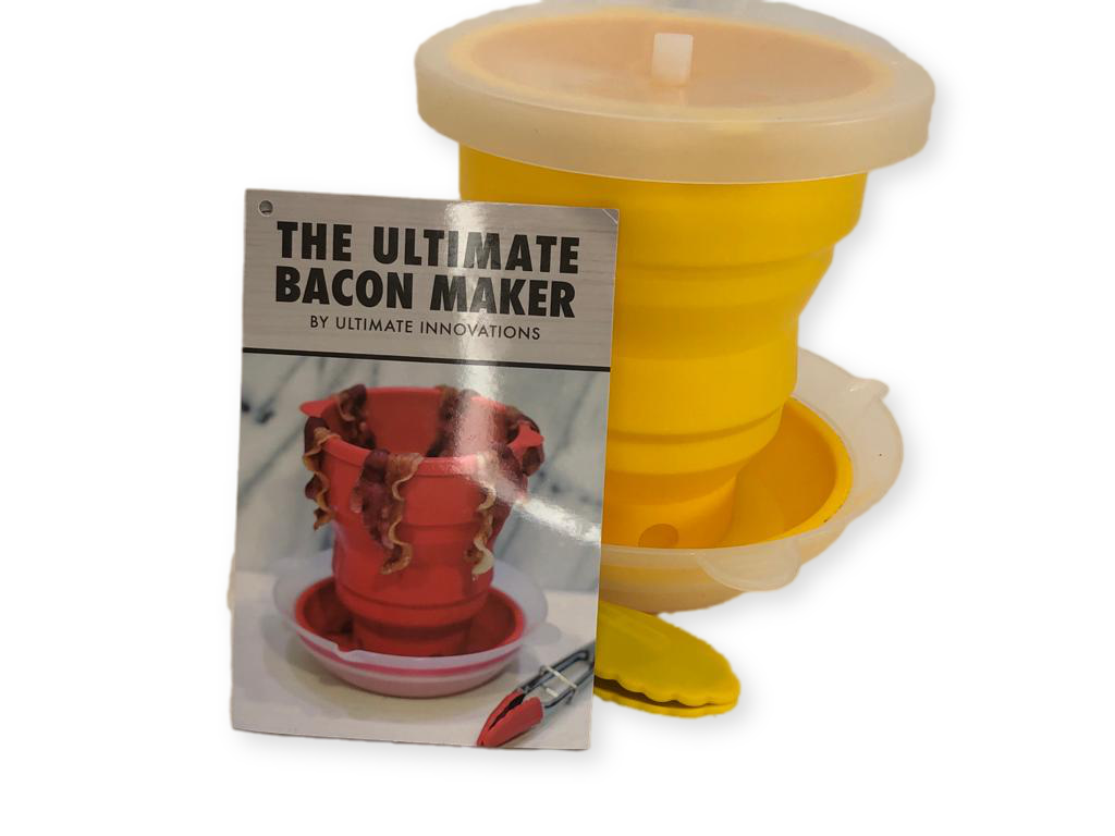 Ultimate Innovations Collapsible Microwave Bacon Maker Set