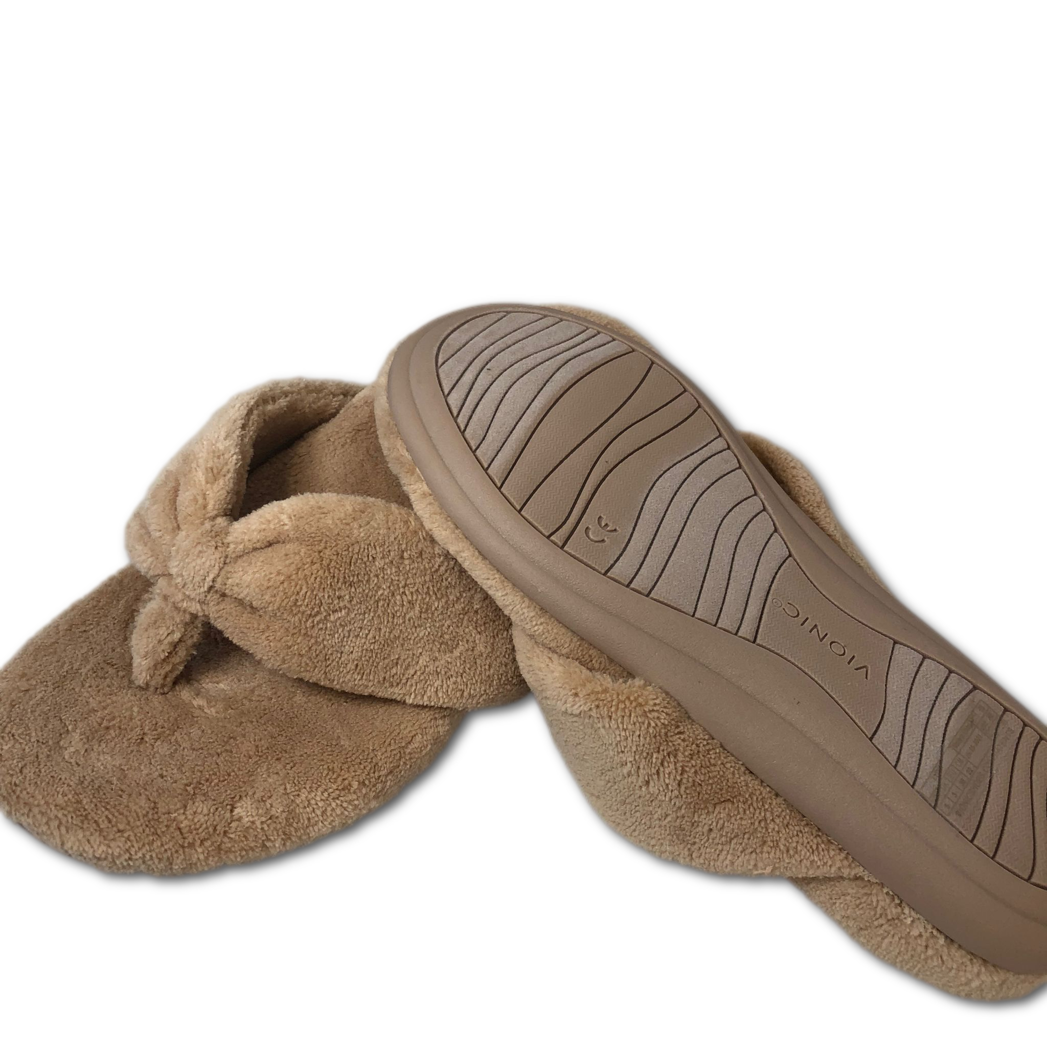 Vionic Terry Thong Slippers - Lydia