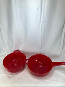 Mad Hungry 2-pc Lip'n'Loop Mixing Bowl & Strainer Set