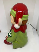 "As is" Mr. Christmas Nostalgic Ceramic Tabletop Figure