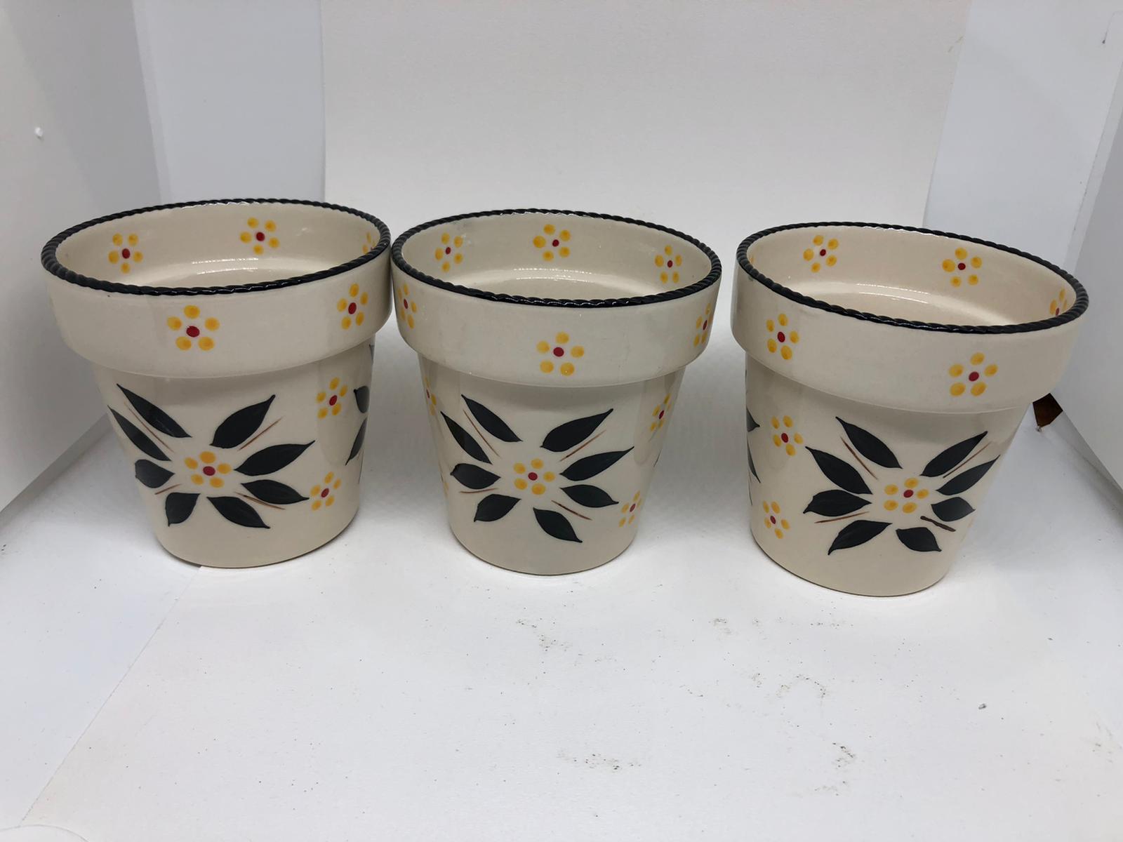 "As is" Temp-tations Old World Set of 3 Centertaining Cups