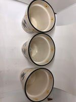 "As is" Temp-tations Old World Set of 3 Centertaining Cups