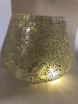 Lightscapes Illuminated Mosaic Vase