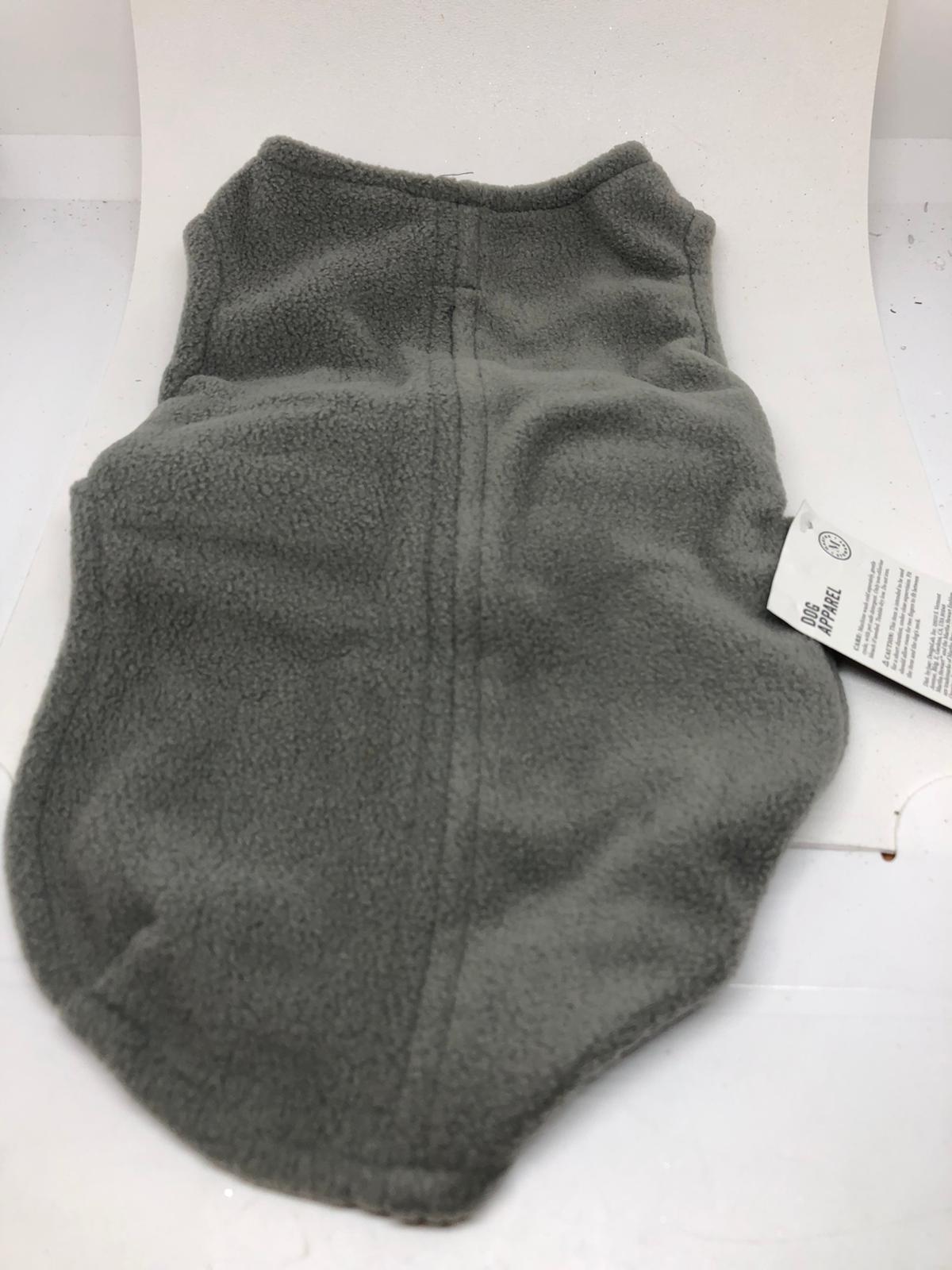 Martha Stewart Fleece Wrap Pullover Dog Coat