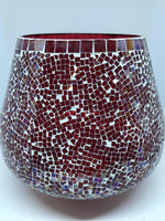Lightscapes Illuminated Mosaic Vase