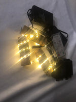 Set of 3 Indoor/Outdoor Fairy Lights - 8' Each - From Bethlehem Lights with Remote