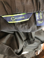 C. Wonder Regular Cotton Sateen Crop Pants with Hem Detail