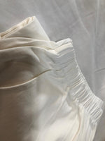 Denim & Co White Stretch Pants P1X Pockets Pull-on High Waist