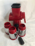 "As is" House2Home Countertop Suction Slicer and Grater with 4 Barrels