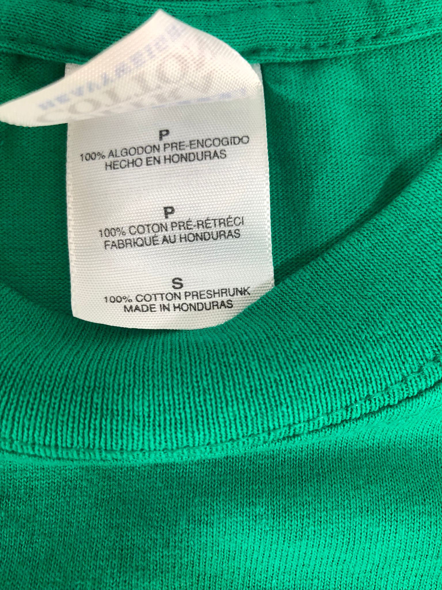 3B Scientific 100% Pre Shrunk Cotton I'm Green Small Tee Shirt