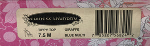 Chinese Laundry Women's Tippy TOP Giraffe, Blue Multi, 7.5 M US