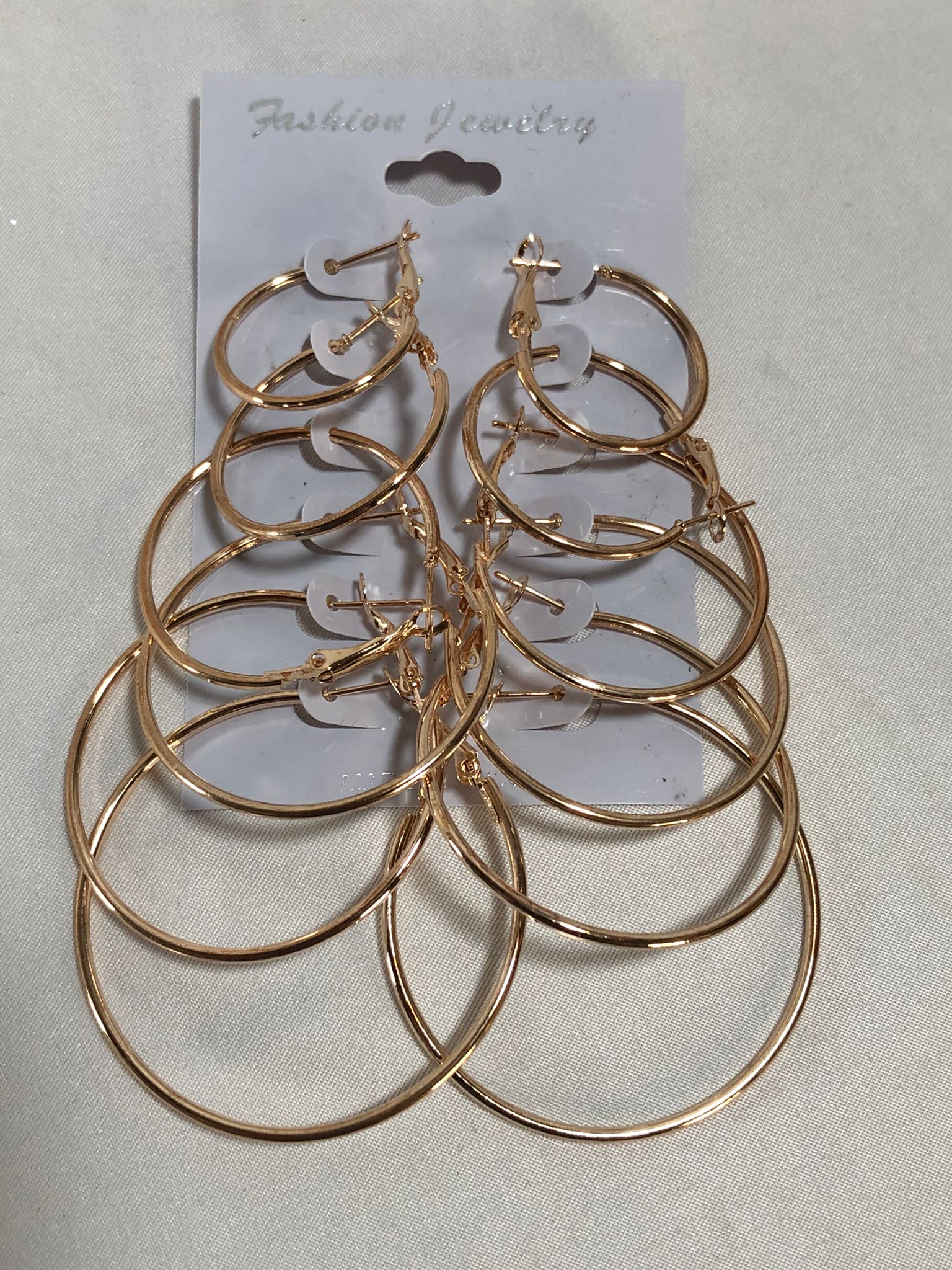 Oversize Hoop Earrings Set Gold Color Round Circle Women's Earrings DIY 2019 Statement Jewelry,EJ16651