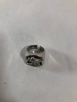 Vintage Punk Stainless Steel Ring for Men and Women - Size 13