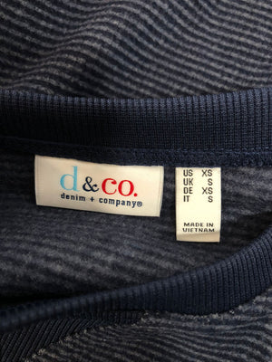 Denim & Co. Chenille Fleece Long-Sleeve Sweatshirt