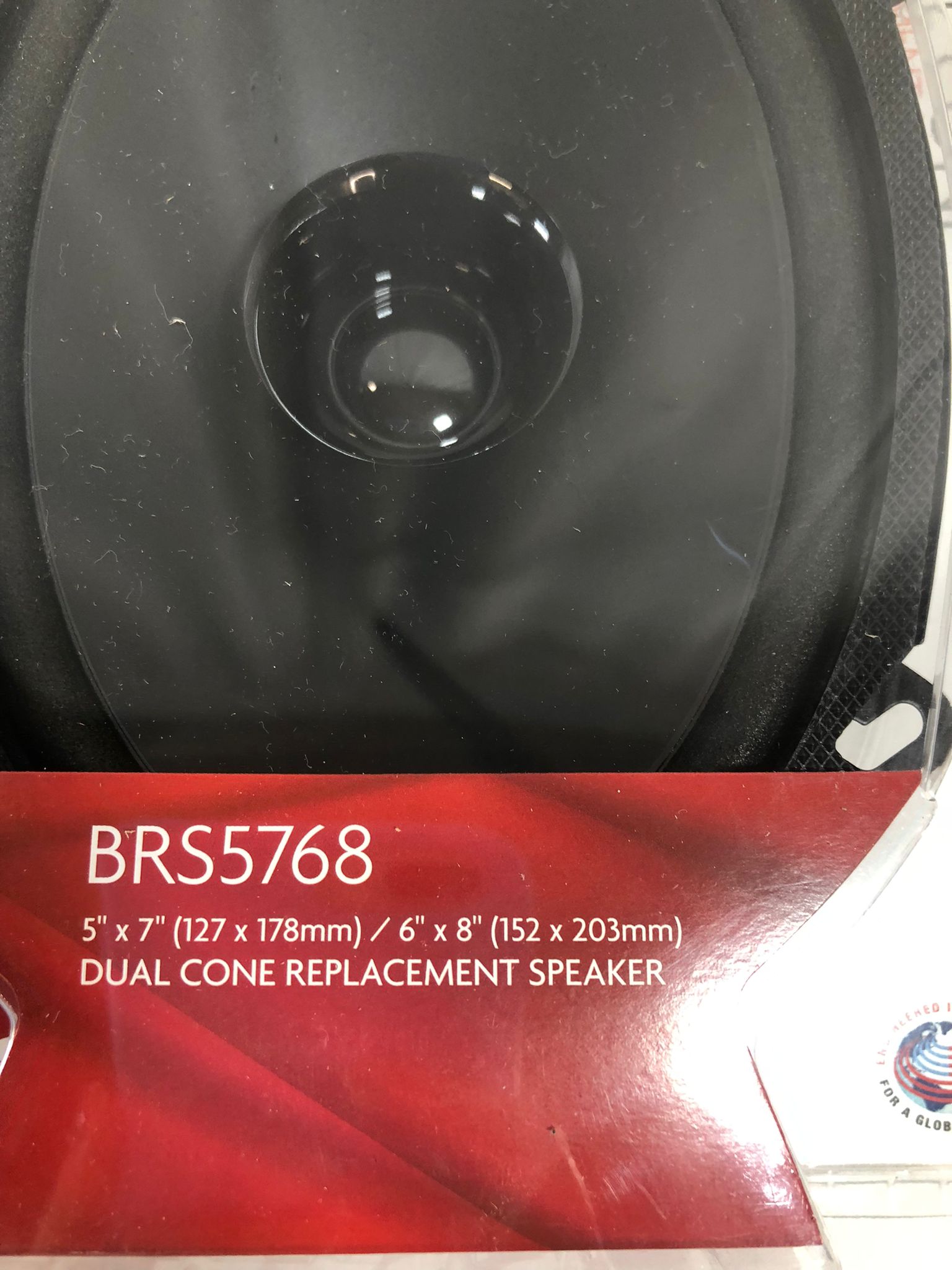 BOSS Audio BRS5768 80 Watt, 5 x 7 Inch, Full Range, Replacement Car Speaker