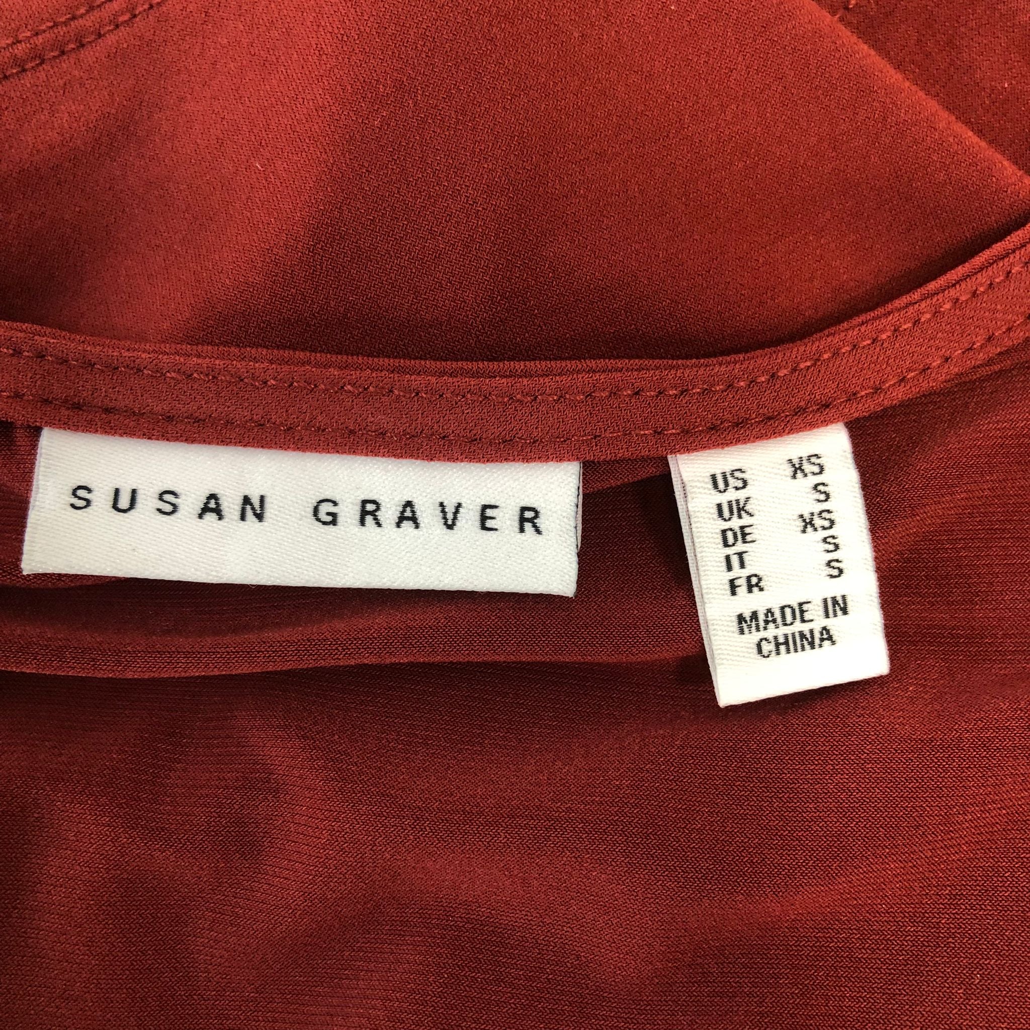 Susan Graver Liquid Knit Short Sleeve Top with Ring Detail