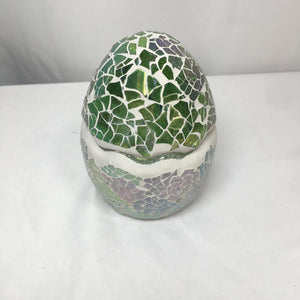 Set of 2 Mosaic Cracked Eggs by Valerie